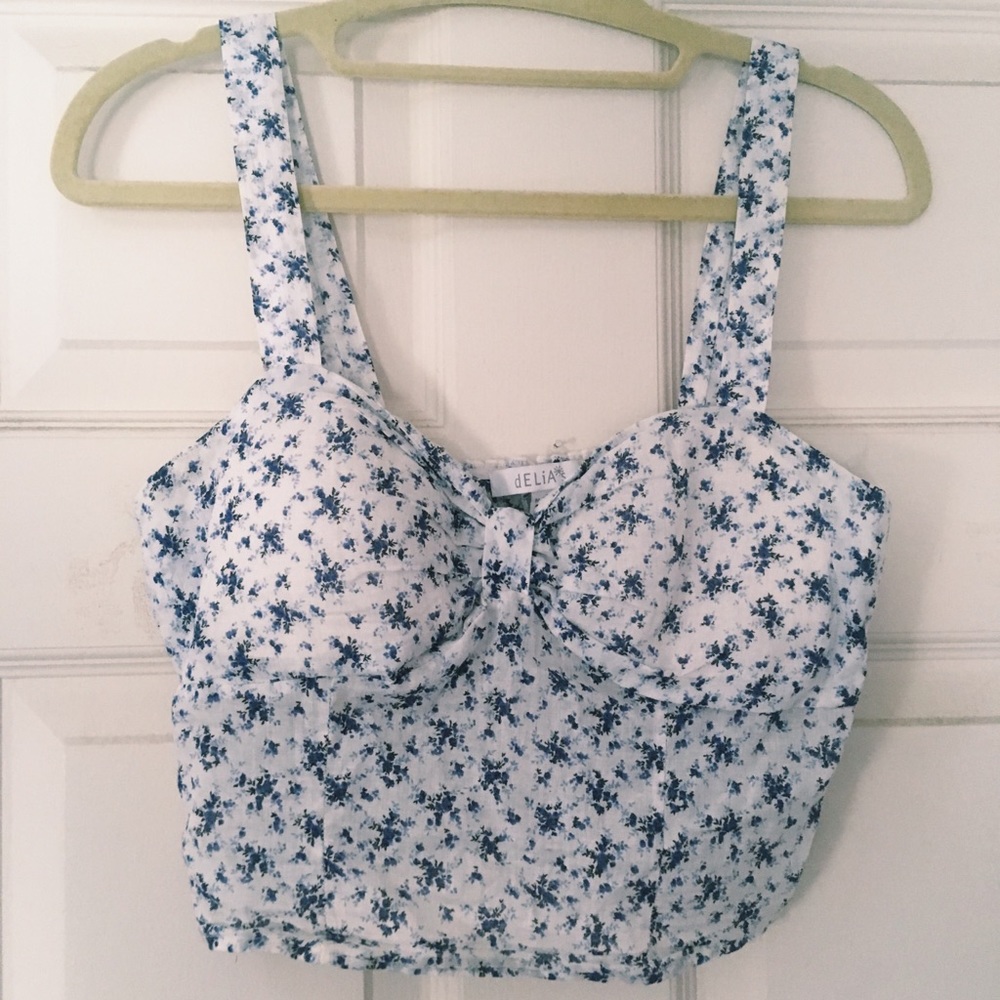 Floral Crop Top